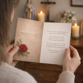 St Thérèse Rozen en Kruisbeeld Devotieartikel Kaart