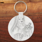 st-therese sleutelhanger (Voorkant)