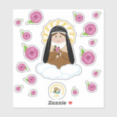 St. Therese Sticker (Vel)