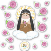 St. Therese Sticker (Voorkant)