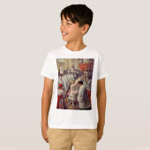 St. Therese strooit rozen Corpus Domini Fine Art T-shirt (Voorkant volledig)