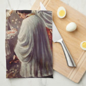 St. Therese strooit rozen Corpus Domini Fine Art Theedoek (Quarter Fold)
