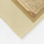 St. Therese the Little Flower Roses Crucifix Fleece Deken (Hoek)