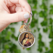 St. Therese the Little Flower Roses Crucifix Sleutelhanger (Hand)
