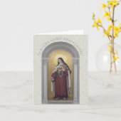 St. Therese van het Kind Jesus Kaart (Gele Bloem)