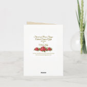 St. Therese van het Kind Jesus Little Flower Kaart (Achterkant)