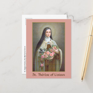 St. Therese van Lisieux de Kleine Bloem (BJE 01) Briefkaart