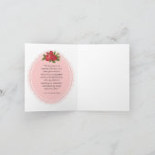 St. Therese van Lisieux Weinig Bloem w/prayer Kaart (Binnen)