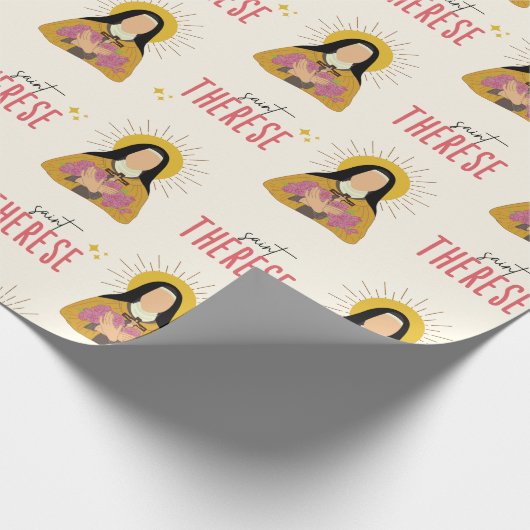 St. Therese wrapping Paper Cadeaupapier (Hoek)