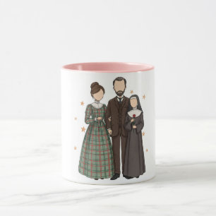 St Therese & Zelie & Louis, Katholiek geschenk Mok