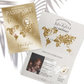 St. Thomas 50 en Fabulous Birthday Passport Map
