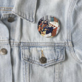 St. Thomas a Becket Ronde Button 5,7 Cm (In situ)