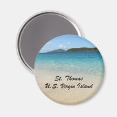 St. Thomas, Amerikaanse Maagd Island Magneet (Voorkant / Achterkant)