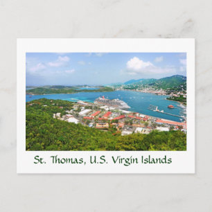 St. Thomas, Amerikaanse Maagdeneilanden Briefkaart