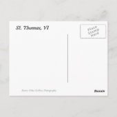 St. Thomas, Amerikaanse Maagdeneilanden Briefkaart (Achterkant)