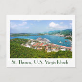 St. Thomas, Amerikaanse Maagdeneilanden Briefkaart (Voorkant)