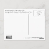 St. Thomas, Amerikaanse Maagdeneilanden Briefkaart (Achterkant)