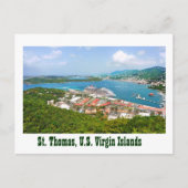 St. Thomas, Amerikaanse Maagdeneilanden Briefkaart (Voorkant)