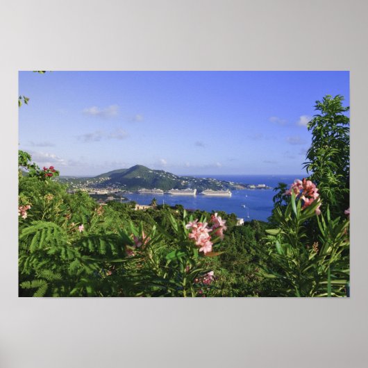 St. Thomas, Amerikaanse Maagdeneilanden. Charlotte Poster (Voorkant)