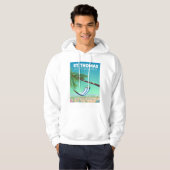 St Thomas Amerikaanse Maagdeneilanden. Hoodie (Voorkant volledig)