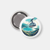 St Thomas Amerikaanse Maagdeneilanden Magneet (Voorkant / Achterkant)