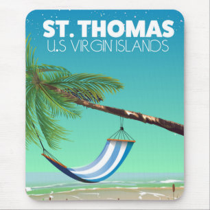 St Thomas Amerikaanse Maagdeneilanden. Muismat