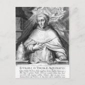 St. Thomas Aquinas Briefkaart (Voorkant)