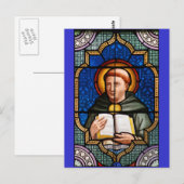 St. Thomas Aquinas Briefkaart (Voorkant / Achterkant)