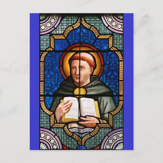 St. Thomas Aquinas Briefkaart (Voorkant)