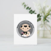 St. Thomas Aquinas Briefkaart (Staand voorkant)