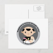 St. Thomas Aquinas Briefkaart (Voorkant / Achterkant)