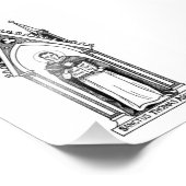 St. Thomas Aquinas, foto 4"x6" Foto Afdruk (Hoek)