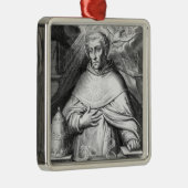 St. Thomas Aquinas Metalen Ornament (Rechts)