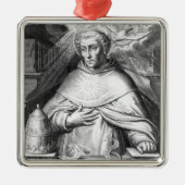 St. Thomas Aquinas Metalen Ornament (Voorkant)