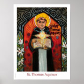 St. Thomas Aquinas Poster (Voorkant)