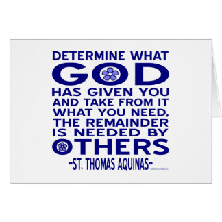 St. Thomas Aquinas Quote