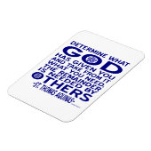 St. Thomas Aquinas Quote Magneet (Linkerzijde)