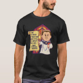 St Thomas Aquinas Quotes Summa Theologica katholie T-shirt (Voorkant)