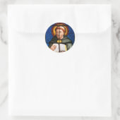 St. Thomas Aquinas Ronde Sticker (Tas)