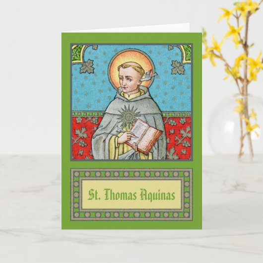 St. Thomas Aquinas (VVP 002) Kaart (Gele Bloem)