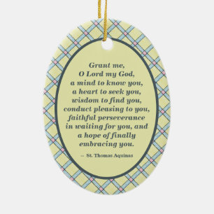 St. Thomas Aquinas (VVP 002) Keramisch Ornament