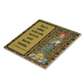St. Thomas Aquinas (VVP 003) Tegeltje (Zijkant)