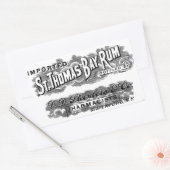  St. Thomas Bay Rum Adverteren Logo Label (Envelop)