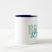 St Thomas Beach Bride Coffee Mok (Center)