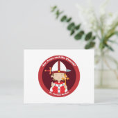 St. Thomas Becket Briefkaart (Staand voorkant)