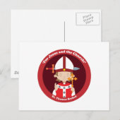 St. Thomas Becket Briefkaart (Voorkant / Achterkant)