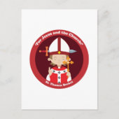 St. Thomas Becket Briefkaart (Voorkant)