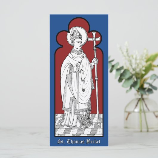 St. Thomas Becket Holding a Sword (M 033) (Staand voorkant)