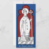 St. Thomas Becket Holding a Sword (M 033) (Voorkant)