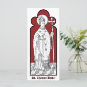 St. Thomas Becket Holding a Sword (M 033) (Staand voorkant)